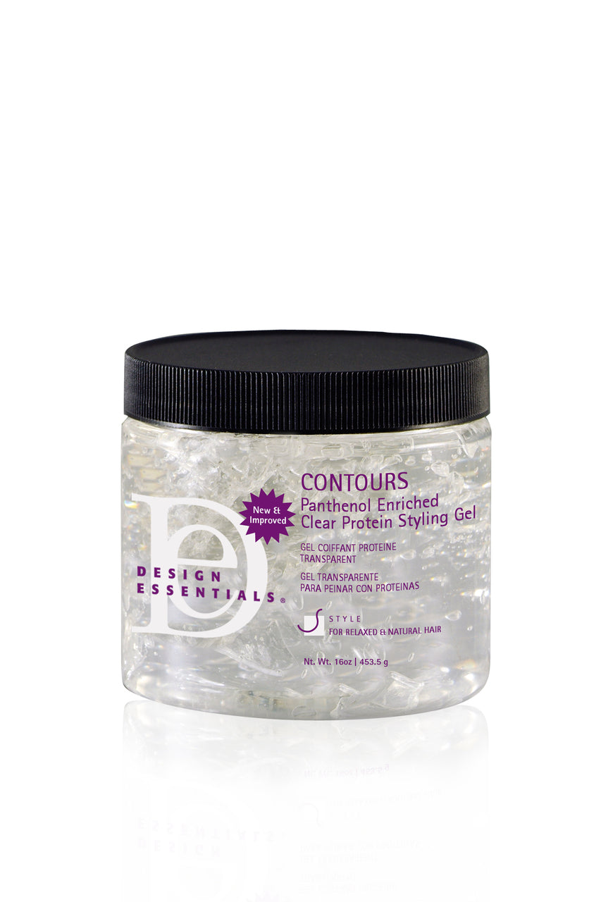 Enriched with Panthenol that molds and smooths the hair without flaking, and strengthens hair during styling.